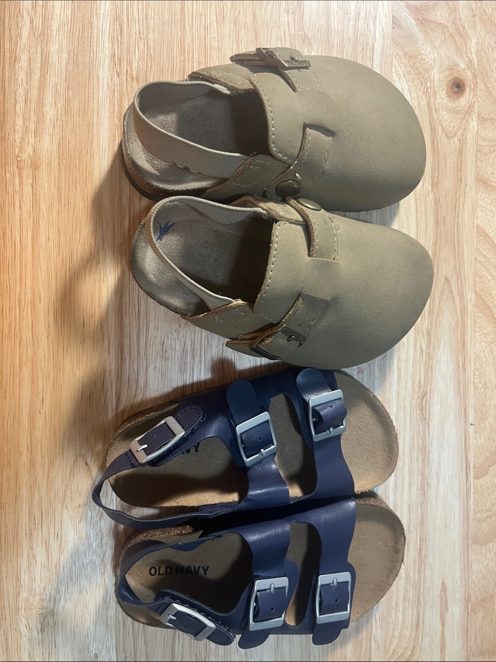 Two pair of boys size 6 sandal